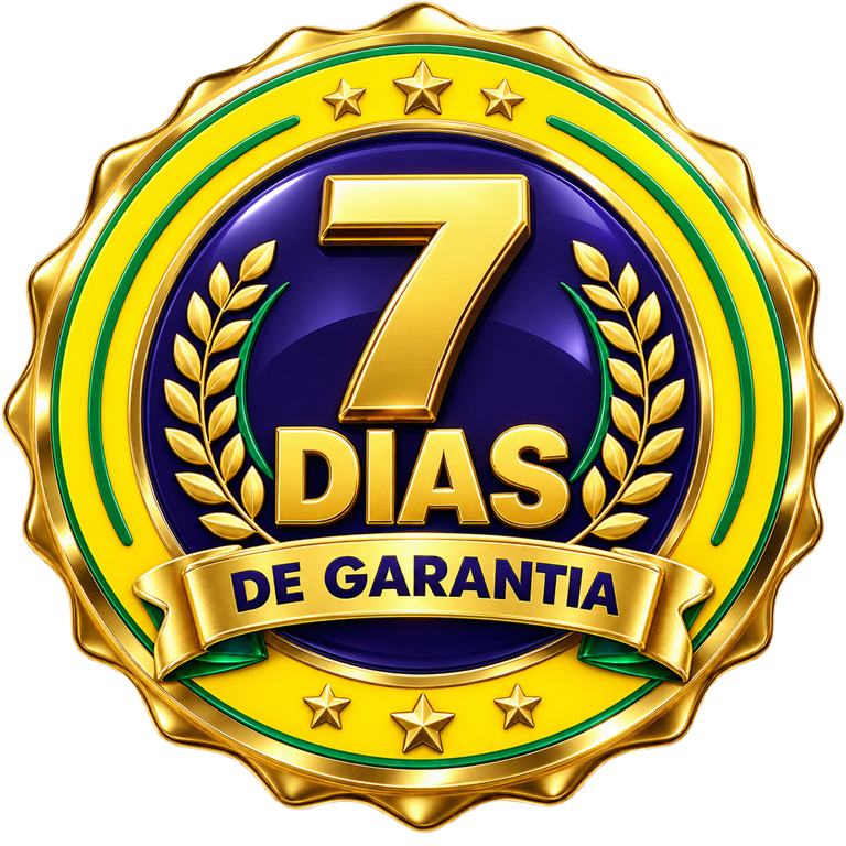 Selo premium de 7 dias de garantia